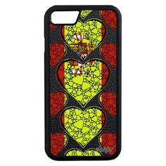 Чехол на смартфон Apple iPhone 7, "Флаг Испании с сердцем" Любовь Патриот Utaupia