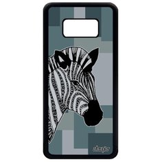 Чехол на смартфон Samsung Galaxy S8, "Зебра" Horse Африка Utaupia