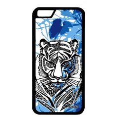 Чехол на смартфон Apple iPhone 6 6S, "Тигр" Охота Тайга Utaupia