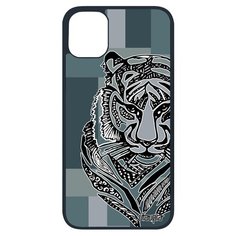 Чехол на смартфон Apple iPhone 11 pro, "Тигр" Сибирь Тайга Utaupia