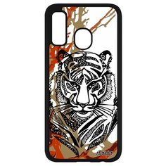 Чехол на смартфон Samsung Galaxy A40, "Тигр" Охота Tiger Utaupia