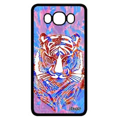 Чехол на смартфон Galaxy J7 2016, "Тигр" Африка Охота Utaupia