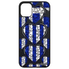 Чехол на смартфон Apple iPhone 11, "Флаг Греции с сердцем" Туризм Любовь Utaupia