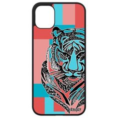 Чехол на смартфон iPhone 11, "Тигр" Охота Tiger Utaupia