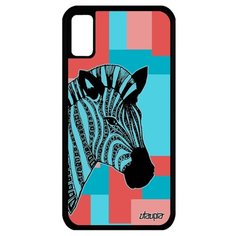 Чехол на смартфон iPhone XS, "Зебра" Лошадь Африка Utaupia