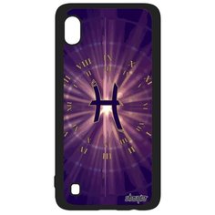 Чехол на смартфон Samsung Galaxy A10 уникальный дизайн Гороскоп Созвездие Каллиграфия Utaupia