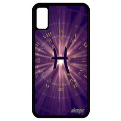 Чехол на смартфон iPhone X уникальный дизайн Гороскоп Астрологический Календарь Utaupia