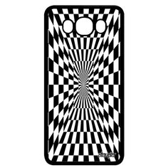 Чехол на самсунг Galaxy J7 2016 оригинальный дизайн Иллюзия шахмат Картинки Зеркало Utaupia