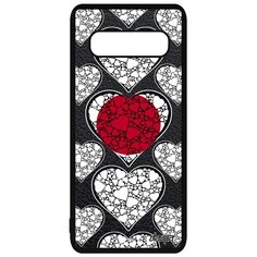 Чехол на смартфон Samsung Galaxy S10 Plus, "Флаг Японии с сердцем" Патриот Государственный Utaupia