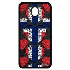 Чехол на смартфон Samsung Galaxy J7 2017, "Флаг Норвегии с сердцем" Патриот Путешествие Utaupia