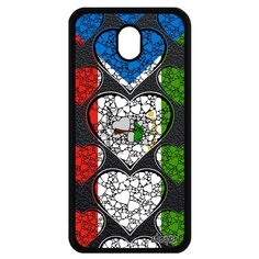 Чехол на смартфон Samsung Galaxy J7 2017, "Флаг Гвинеи Экваториальной с сердцем" Страна Utaupia