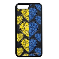 Чехол на смартфон iPhone 7 Plus, "Флаг Украины с сердцем" Страна Любовь Utaupia