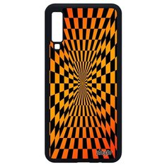 Чехол для Samsung Galaxy A7 2018 оригинальный дизайн Иллюзия шахмат Зеркало Эффект Utaupia