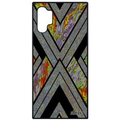 Чехол на смартфон Самсунг Galaxy Note 10 Plus уникальный дизайн Х-орнамент Типи Вершина Utaupia