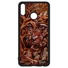 Чехол на смартфон Хонор 8X французский дизайн Взгляд Абстракция Женщина Utaupia