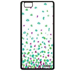 Чехол на смартфон P8 Lite 2015, "Снег" Пятна Дождь Utaupia