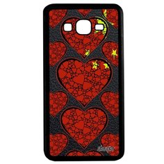 Чехол на смартфон Samsung Galaxy Grand Prime, "Флаг Китая с сердцем" Патриот Государственный Utaupia