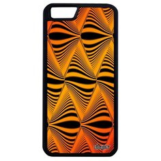 Чехол на смартфон Айфон 6 6S Plus уникальный дизайн Иллюзия волны Движение Водоворот Utaupia