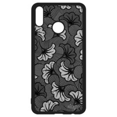 Чехол на смартфон Honor 8X уникальный дизайн Африканский принт Фантазия Цветочный Utaupia