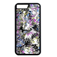 Чехол на смартфон iPhone 7 Plus уникальный дизайн Мраморный фон Рельеф Волны Utaupia