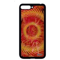 Чехол на смартфон Huawei Y6 2018 уникальный дизайн Мандала спираль Антистресс Иллюзия Utaupia