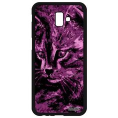 Чехол на смартфон Samsung Galaxy J6 Plus 2018, "Котенок" Маленький Дикий Utaupia