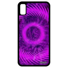 Чехол на смартфон iPhone XR французский дизайн Мандала спираль Символ Иллюзия Utaupia