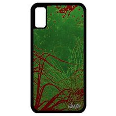 Чехол на смартфон iPhone X уникальный дизайн Травы Морские Водоросли Utaupia