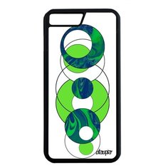 Чехол на смартфон Apple iPhone 8 Plus, "Круги" Геометрия Сфера Utaupia