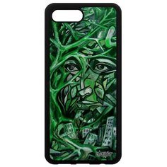 Чехол на смартфон Хонор 10 оригинальный дизайн Взгляд Лицо Стрит-арт Utaupia