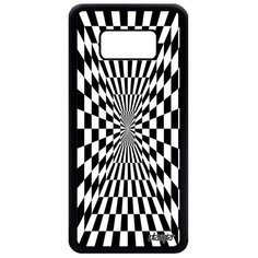 Чехол на Галакси S8 оригинальный дизайн Иллюзия шахмат Движение Зеркало Utaupia