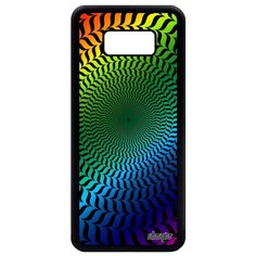 Чехол на смартфон Самсунг Galaxy S8 Plus оригинальный дизайн Иллюзия круга Мираж Спираль Utaupia