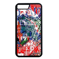 Чехол на смартфон Айфон 8 Plus уникальный дизайн Стрит-арт Рисунок Искусство Utaupia