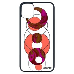 Чехол на смартфон iPhone 11 Про уникальный дизайн Круги Структура Геометрия Utaupia