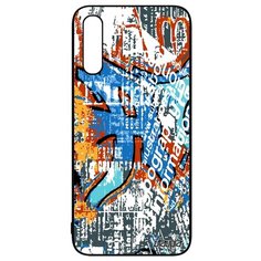 Чехол на смартфон Самсунг Галакси A50 уникальный дизайн Стрит-арт Рисунок Текст Utaupia