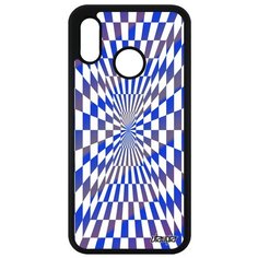 Чехол для телефона Хуавей P20 Лайт французский дизайн Иллюзия шахмат Зеркало Графический Utaupia