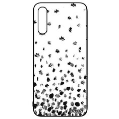 Чехол на смартфон Samsung Galaxy A50, "Снег" Дождь Узор Utaupia