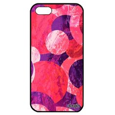 Чехол на смартфон Айфон 5 5S SE французский дизайн Планеты Форма Галактика Utaupia