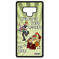 Чехол на смартфон Samsung Galaxy Note 9, "Не могу - у меня курица!" Повод Карикатура Utaupia