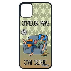 Чехол на смартфон Apple iPhone 11 pro max, "Не могу - у меня сериал!" Карикатура Фильм Utaupia