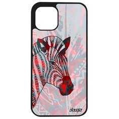 Чехол на смартфон Apple iPhone 12 pro, "Зебра" Horse Лошадь Utaupia