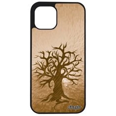 Чехол на смартфон iPhone 12 pro max, "Дерево жизни" Флора Природа Utaupia