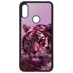 Чехол на смартфон Xiaomi Redmi Note 7, "Царь тигр" Свирепый Дикий Utaupia