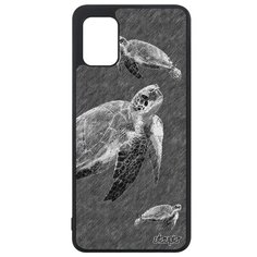 Чехол на смартфон Samsung Galaxy A31, "Черепаха" Большая Гиганская Utaupia