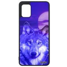 Чехол на смартфон Galaxy A31, "Дикий волк" Wolf Хаски Utaupia