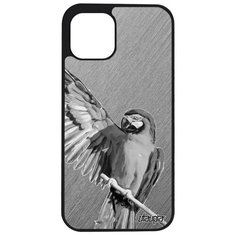 Чехол на смартфон Apple iPhone 12 pro max, "Попугай" Тропики Попугайчики Utaupia