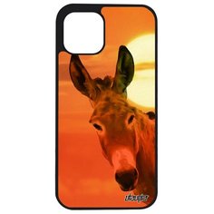 Чехол на смартфон iPhone 12 pro, "Осел" Мул Домашний Utaupia