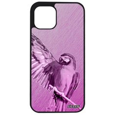 Чехол на смартфон iPhone 12 pro max, "Попугай" Говорящий Какаду Utaupia