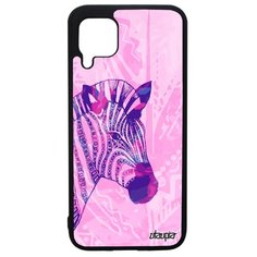 Чехол на смартфон Huawei P40 Lite, "Зебра" Полосатая Африка Utaupia