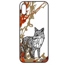 Чехол на смартфон Honor 8A, "Лиса" Лисица Хищник Utaupia